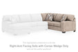 Newellen Sectional with Chaise - Holmwood's Furniture & Design Center (Somersworth, NH)