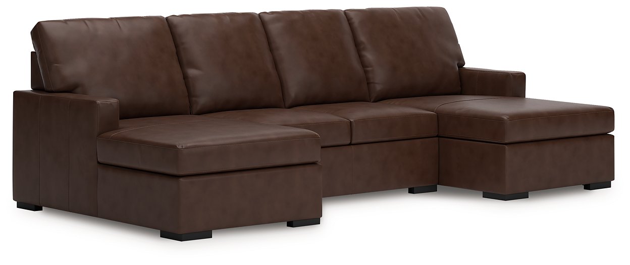 McDowlan Sectional with Double Chaise - Holmwood's Furniture & Design Center (Somersworth, NH)