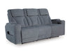 Studio Cave Power Reclining Sofa - Holmwood's Furniture & Design Center (Somersworth, NH)