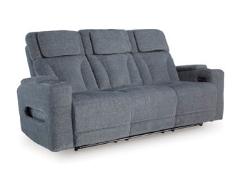 Studio Cave Power Reclining Sofa - Holmwood's Furniture & Design Center (Somersworth, NH)