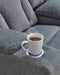 Studio Cave Power Reclining Loveseat with Console - Holmwood's Furniture & Design Center (Somersworth, NH)