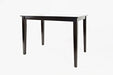 Jofran Simplicity Solid Wood Classic 54" Counter Height Dining Table in Espresso Brown - Holmwood's Furniture & Design Center (Somersworth, NH)