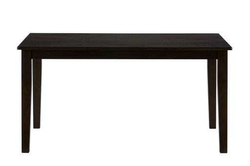 Jofran Simplicity Solid Wood Classic 60" Rectangle Dining Table in Espresso Brown image