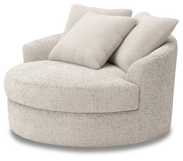 Cuddle Plush Oversized Swivel Accent Chair - Holmwood's Furniture & Design Center (Somersworth, NH)