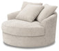 Cuddle Plush Oversized Swivel Accent Chair - Holmwood's Furniture & Design Center (Somersworth, NH)