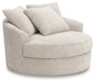 Cuddle Plush Oversized Swivel Accent Chair - Holmwood's Furniture & Design Center (Somersworth, NH)