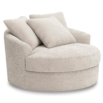 Cuddle Plush Oversized Swivel Accent Chair - Holmwood's Furniture & Design Center (Somersworth, NH)