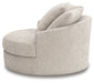Cuddle Plush Oversized Swivel Accent Chair - Holmwood's Furniture & Design Center (Somersworth, NH)