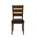 Jofran Plantation Five Piece Dining Set - Table with Four Faux Leather Chairs in Light Brown - Holmwood's Furniture & Design Center (Somersworth, NH)