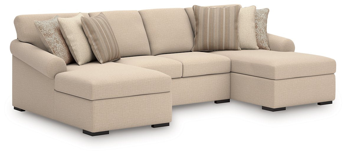 LadyMae Sectional with Chaise - Holmwood's Furniture & Design Center (Somersworth, NH)