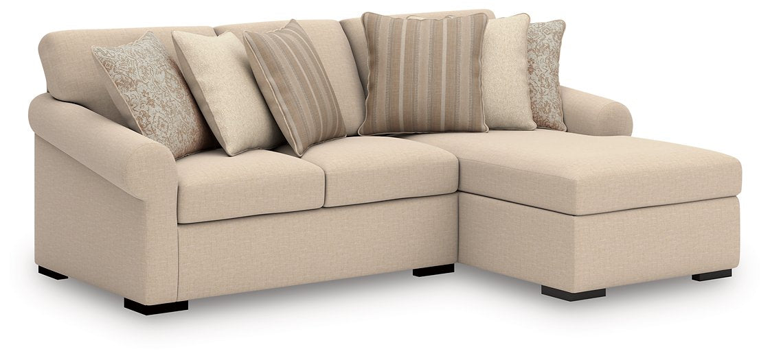 LadyMae Sectional with Chaise - Holmwood's Furniture & Design Center (Somersworth, NH)
