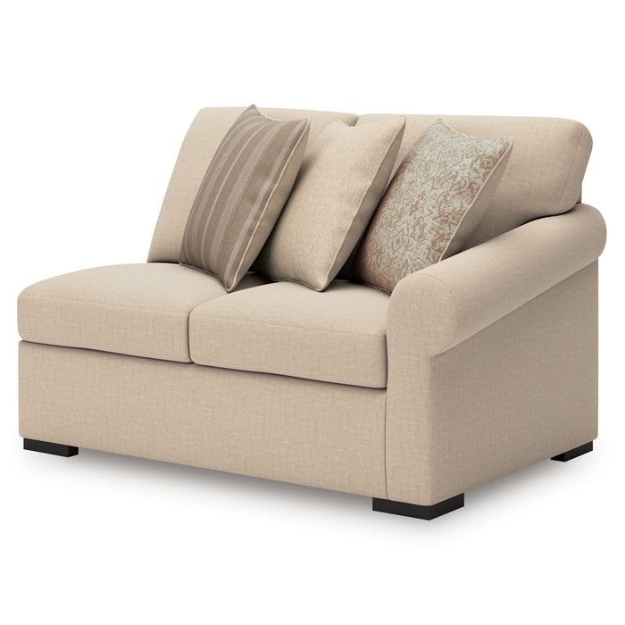 LadyMae Sectional with Chaise - Holmwood's Furniture & Design Center (Somersworth, NH)