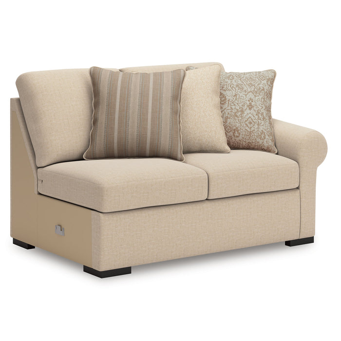 LadyMae Sectional with Chaise - Holmwood's Furniture & Design Center (Somersworth, NH)