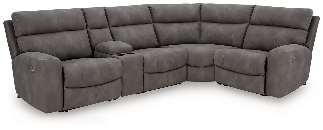 Next-Gen DuraPella Power Reclining Sectional - Holmwood's Furniture & Design Center (Somersworth, NH)