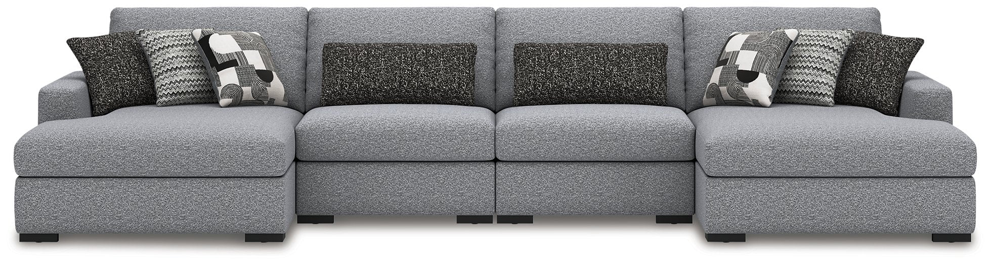 Bealton Sectional with Double Chaise - Holmwood's Furniture & Design Center (Somersworth, NH)