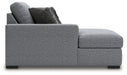 Bealton Sectional with Double Chaise - Holmwood's Furniture & Design Center (Somersworth, NH)