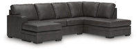 Lofton-Pike Sectional with Chaise - Holmwood's Furniture & Design Center (Somersworth, NH)