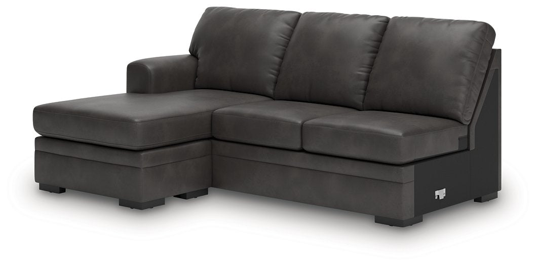 Lofton-Pike Sectional with Chaise - Holmwood's Furniture & Design Center (Somersworth, NH)