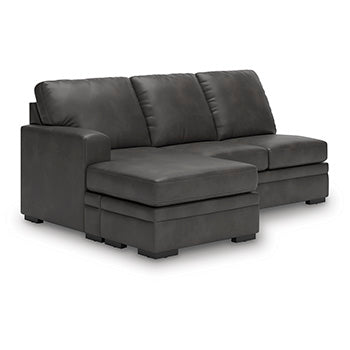 Lofton-Pike Sectional with Chaise - Holmwood's Furniture & Design Center (Somersworth, NH)