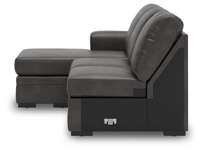 Lofton-Pike Sectional with Chaise - Holmwood's Furniture & Design Center (Somersworth, NH)
