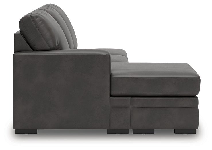 Lofton-Pike Sectional with Chaise - Holmwood's Furniture & Design Center (Somersworth, NH)