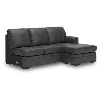 Lofton-Pike Sectional with Chaise - Holmwood's Furniture & Design Center (Somersworth, NH)