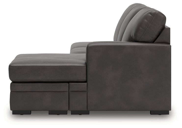 Lofton-Pike Sectional with Chaise - Holmwood's Furniture & Design Center (Somersworth, NH)