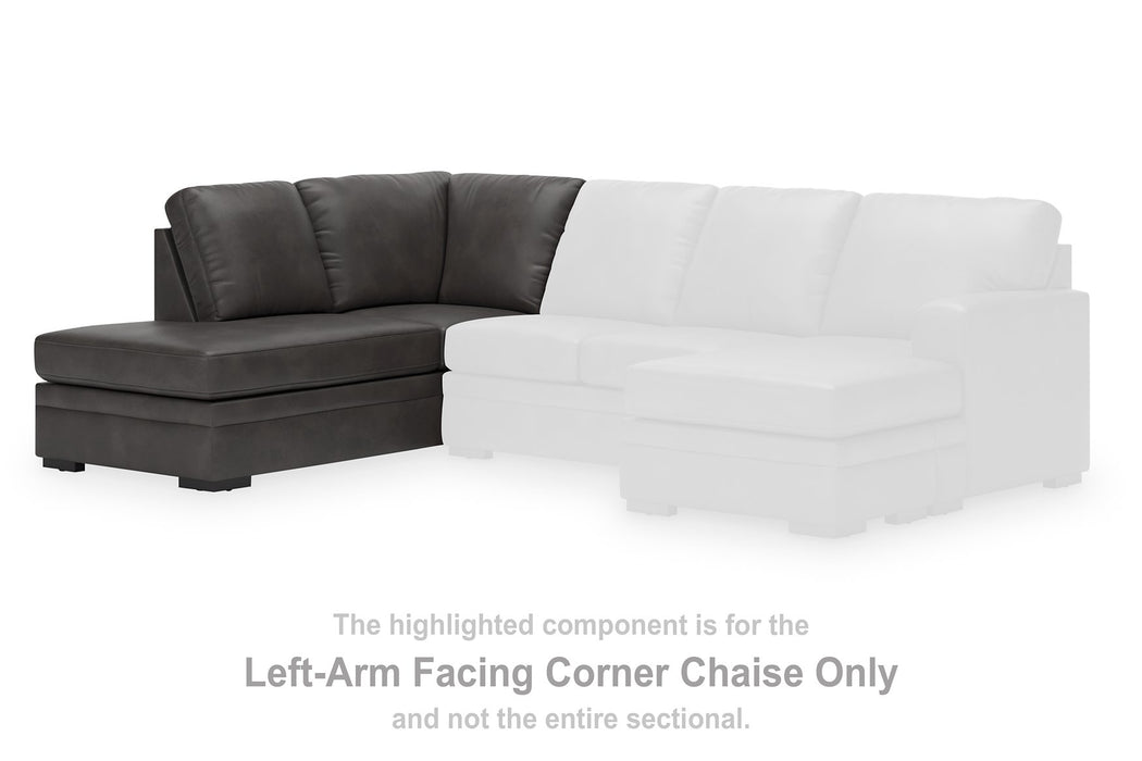 Lofton-Pike Sectional with Chaise - Holmwood's Furniture & Design Center (Somersworth, NH)