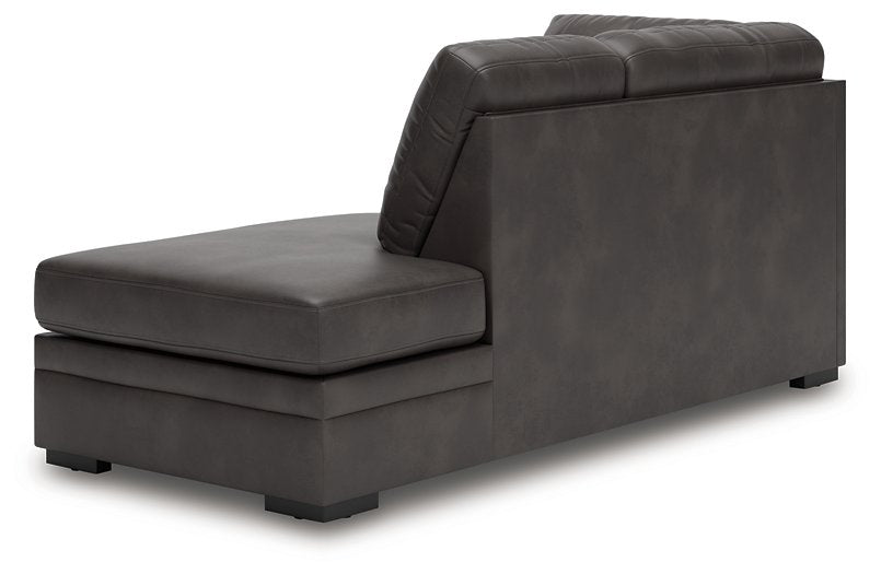 Lofton-Pike Sectional with Chaise - Holmwood's Furniture & Design Center (Somersworth, NH)