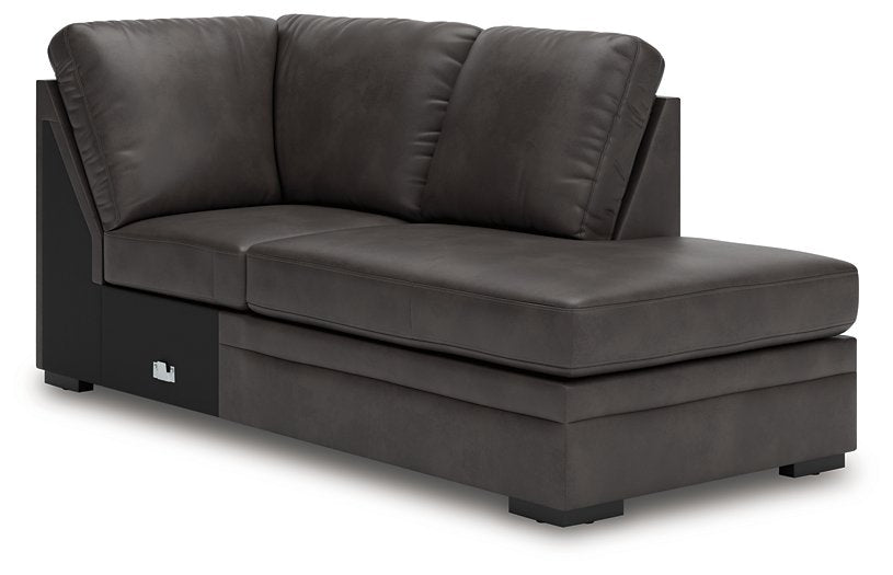 Lofton-Pike Sectional with Chaise - Holmwood's Furniture & Design Center (Somersworth, NH)