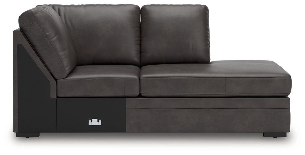 Lofton-Pike Sectional with Chaise - Holmwood's Furniture & Design Center (Somersworth, NH)