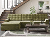 Caspian-Town Sectional with Chaise - Holmwood's Furniture & Design Center (Somersworth, NH)