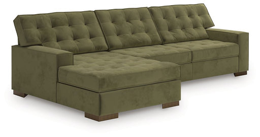 Caspian-Town Sectional with Chaise - Holmwood's Furniture & Design Center (Somersworth, NH)