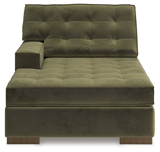 Caspian-Town Sectional with Chaise - Holmwood's Furniture & Design Center (Somersworth, NH)