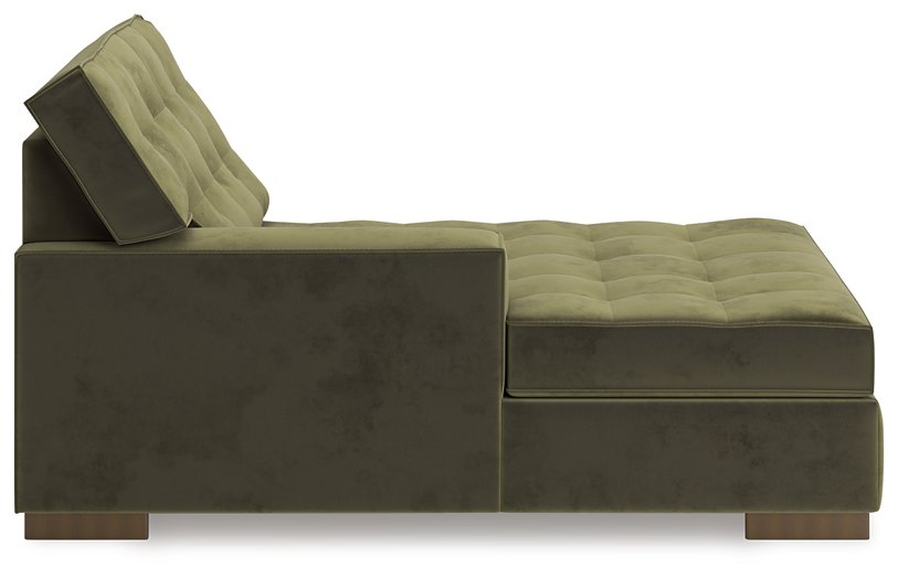 Caspian-Town Sectional with Chaise - Holmwood's Furniture & Design Center (Somersworth, NH)