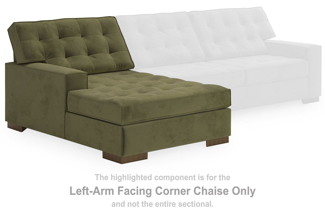 Caspian-Town Sectional with Chaise - Holmwood's Furniture & Design Center (Somersworth, NH)