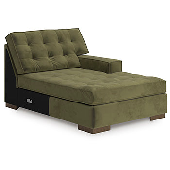 Caspian-Town Sectional with Chaise - Holmwood's Furniture & Design Center (Somersworth, NH)