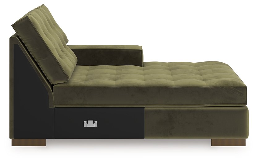 Caspian-Town Sectional with Chaise - Holmwood's Furniture & Design Center (Somersworth, NH)