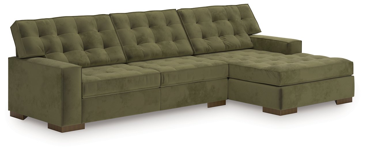 Caspian-Town Sectional with Chaise - Holmwood's Furniture & Design Center (Somersworth, NH)