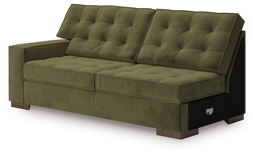 Caspian-Town Sectional with Chaise - Holmwood's Furniture & Design Center (Somersworth, NH)