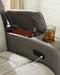 WhipLash Power Reclining Loveseat with Console - Holmwood's Furniture & Design Center (Somersworth, NH)