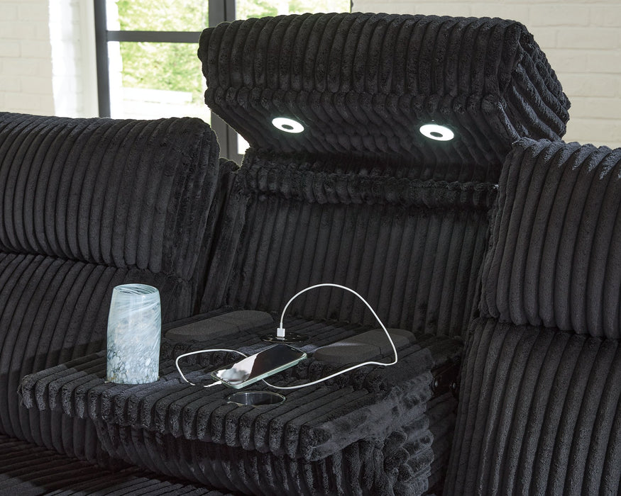 Forest Lake Power Reclining Sofa - Holmwood's Furniture & Design Center (Somersworth, NH)