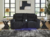 Forest Lake Power Reclining Loveseat with Console - Holmwood's Furniture & Design Center (Somersworth, NH)
