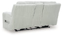 Forest Lake Power Reclining Loveseat with Console - Holmwood's Furniture & Design Center (Somersworth, NH)