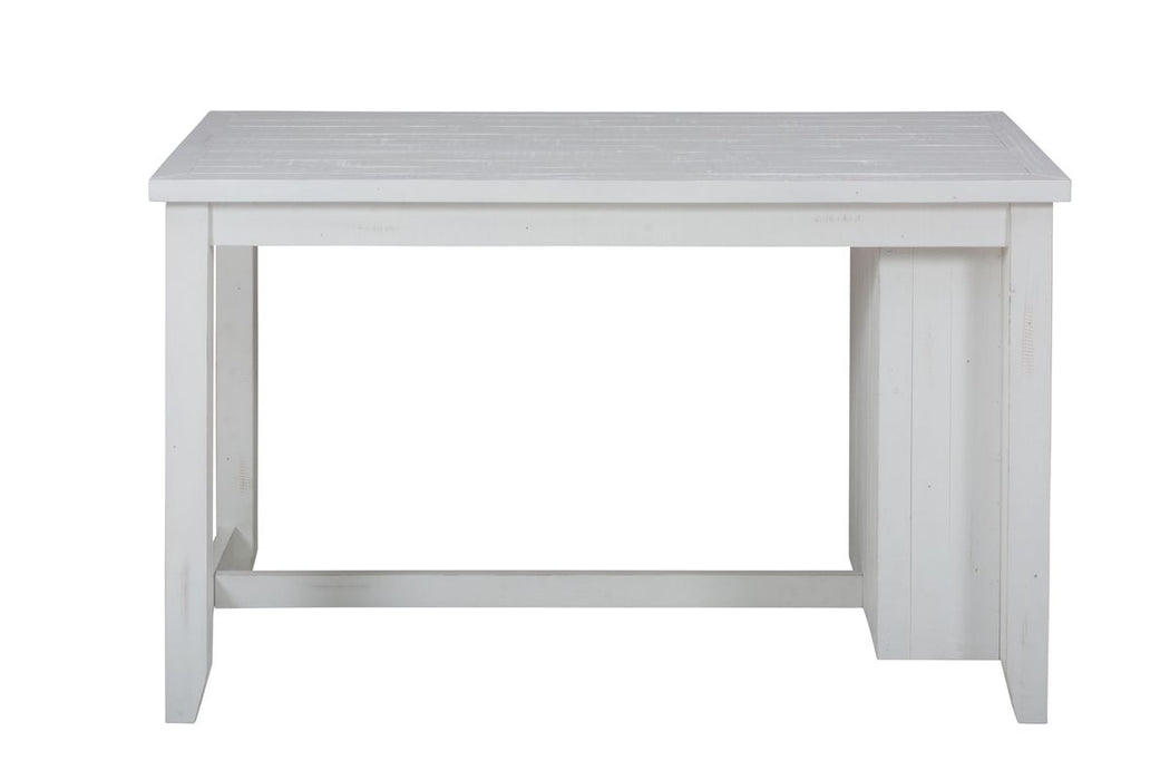 Jofran Madaket Reclaimed Pine Counter Height Table in White - Holmwood's Furniture & Design Center (Somersworth, NH)