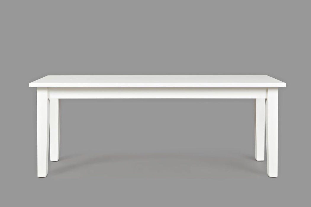 Jofran Simplicity Bench in Paperwhite image