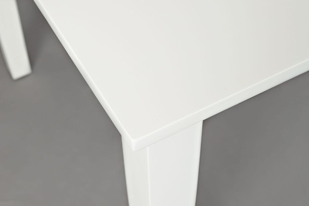 Jofran Simplicity Solid Wood Classic 60" Rectangle Dining Table in Paperwhite - Holmwood's Furniture & Design Center (Somersworth, NH)