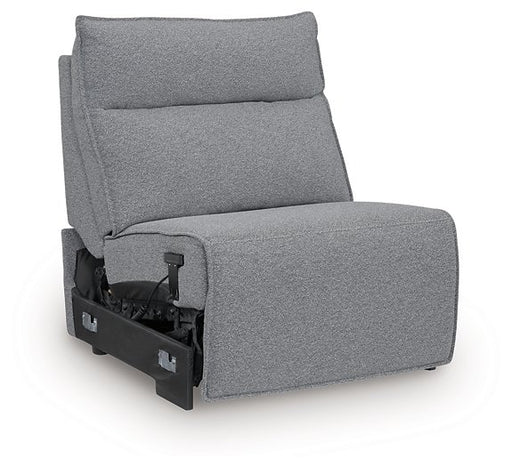 Modmax Reclining Sectional with Audio Consoles - Holmwood's Furniture & Design Center (Somersworth, NH)