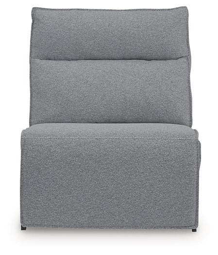 Modmax Reclining Sectional with Console - Holmwood's Furniture & Design Center (Somersworth, NH)