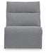 Modmax Reclining Sectional with Console - Holmwood's Furniture & Design Center (Somersworth, NH)